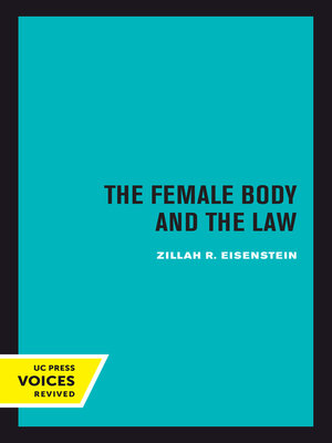 cover image of The Female Body and the Law